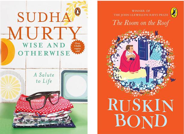 The Room On The Roof By Ruskin Bond & Wise And Otherwise: A Salute To Life (SET OF 2 BOOKS)