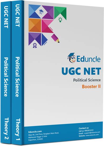 NTA UGC NET/SET/JRF Political Sciences Exam Notes For 2023 (Set Of 2 Books), Best Study Material For Paper 2 UGC NET - Latest Edition By Eduncle
