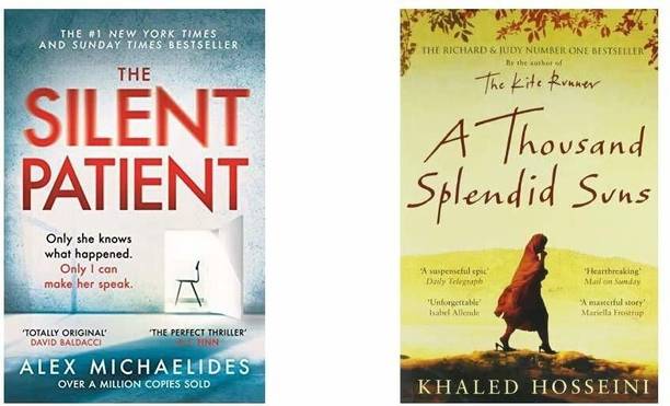 The Silent Patient + A Thousand Splendid Suns (2 Books Combo) Best Book
