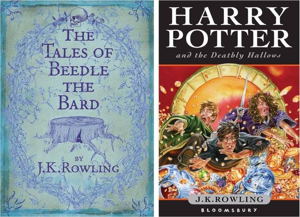 Harry Potter 2 Book Set : Harry Potter And The Deathly Hallows + Tales Of Beedle The Bard - Combo Of 2 Books Set