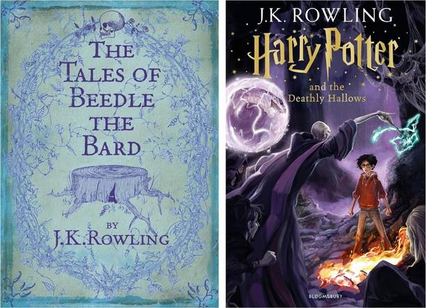 Tales Of Beedle The Bard + Harry Potter And The Deathly Hallows - Combo Of 2 Books Set