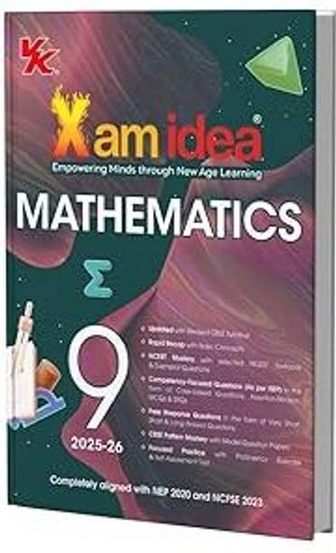 Xam Idea Class 9 Mathematics (2025-26) | Latest CBSE Syllabus| NEP 2020 & NCFSE 2023 Aligned | With Competency-Focused & Free Response Qs | Self-Assessment Tests (English, Paperback, Unknown)