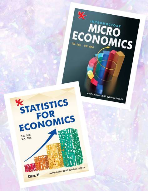 Statistics For Economics & Introductory Micro Economics CBSE Class 11 Book (For 2023 Exam) SET OF 2 BOOKS