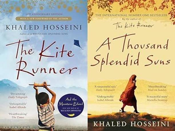 The Kite Runner & A Thousand Splendid Suns By Khaled Hosseini – Set Of Two Novels (Paperback)