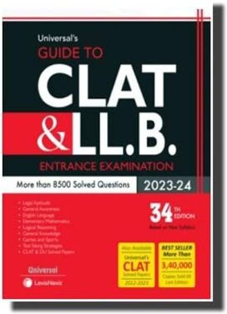 Universal's Guide To CLAT & LLB | Lexis Nexis 34th Edition 2023 Paperback – 1 January 2023