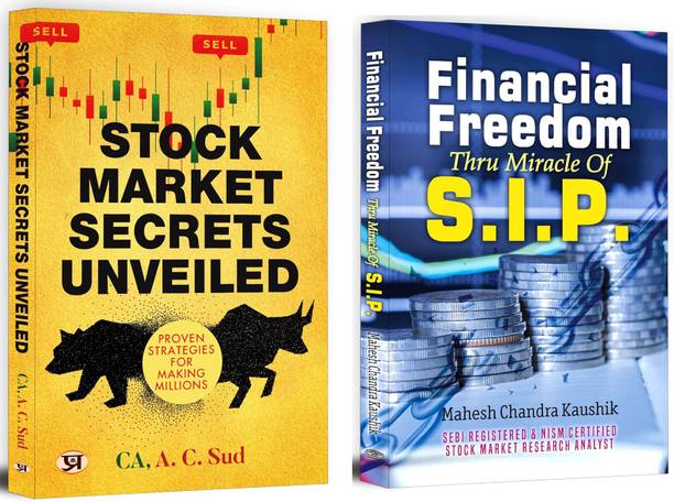 Stock Market Secrets Unveiled: Proven Strategies For Making Millions + Financial Freedom Thru Miracle Of S.I.P. | Unlock Wealth With Proven Strategies & Systematic Investments | SIP Investing | Financial Freedom (Set Of 2 Books In English)