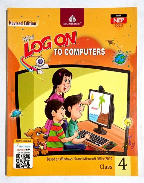 New Log On To Computers Class -4 (Old Like New Book)