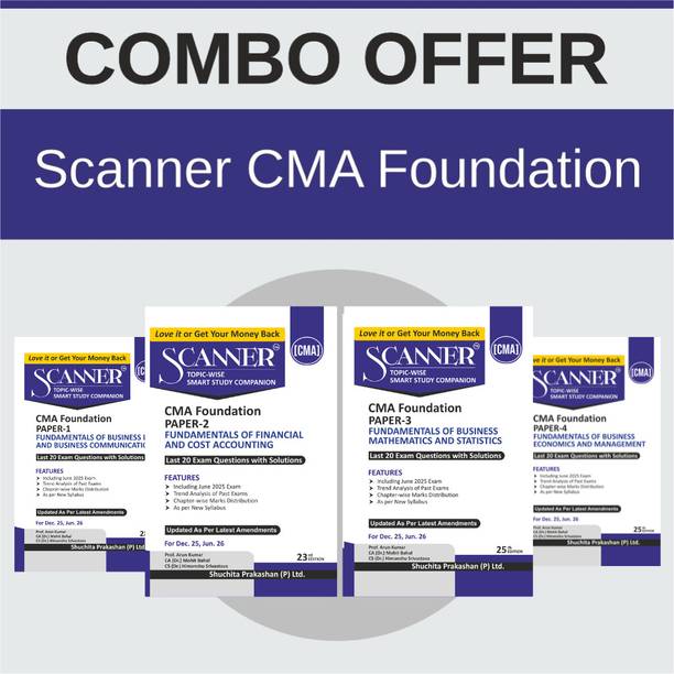 Scanner CMA Foundation Combo Application For Dec 25 & Jun 26 Exams