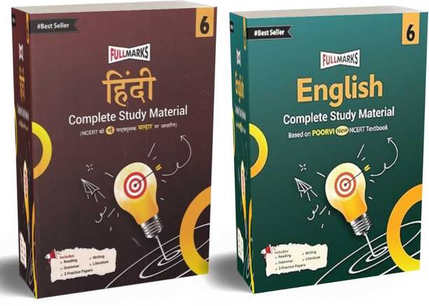 Full Marks Malhar Complete Study Material For Class 6: Based On New NCERT Textbook Malhar + Full Marks Poorvi Complete Study Material | Summary | Solved NCERT Textual Questions | Question Bank | Support Book | Perfect Paperback – 10 November 2024