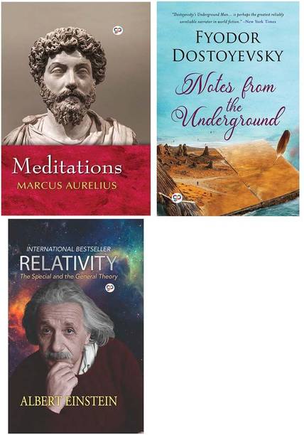 Meditations + Notes From The Underground + Relativity (Hardback)