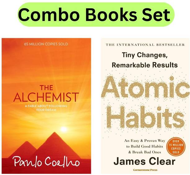 The Alchemist & Atomic Habits : Small Changes, Remarkable Results (Combo Books Set)