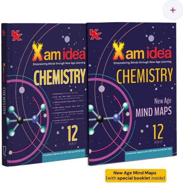 Xam Idea Chemistry Class 12 Book For CBSE Board | Chapterwise Question Bank | Based On Revised CBSE Syllabus | NCERT Questions Include | 2026-27 Exam