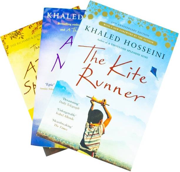 Khaled Hosseini Book Combo (3 Books Set) – The Kite Runner, A Thousand Splendid Suns, And The Mountains Echoed (Paperback)