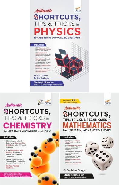 Combo (3)Authentic Shortcuts Pcm Jee M