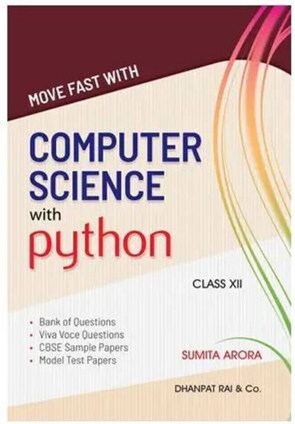 Computer Science With Python For Class 12