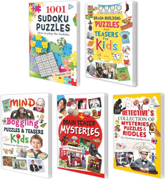 Self Improvement Puzzles | Set Of 5 Activities Books