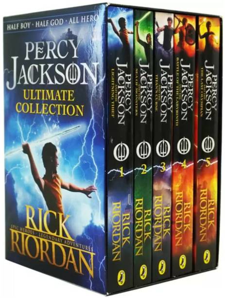 Percy Jackson Complete Series Of 5 Books Set