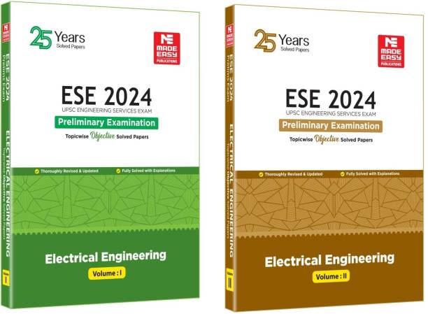 ESE 2024: Preliminary Exam: Electrical Engineering Objective Solved Paper Vol-1 - 2