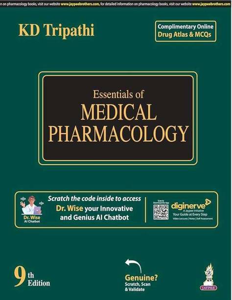 Essentials Of Medical Pharmacology (Covering Competency-Based NMC Curriculum)