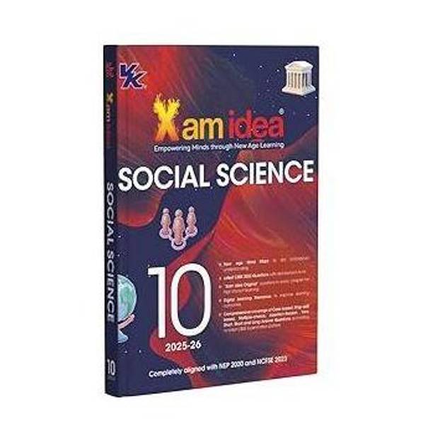 Xam Idea Class 10 Social Science (2025-26) | Latest CBSE Syllabus | Mind Maps & Digital Learning Resources | Comprehensive Coverage Paperback – 1 June 2025
