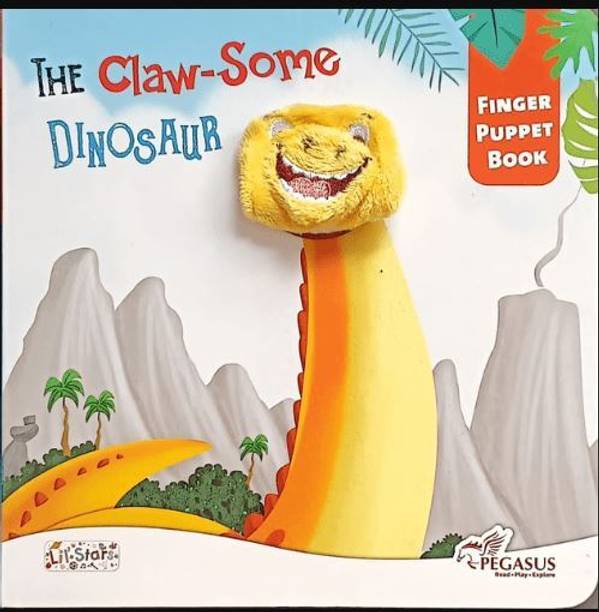 Finger Puppet Book-The Giant Elephant With Additional Access