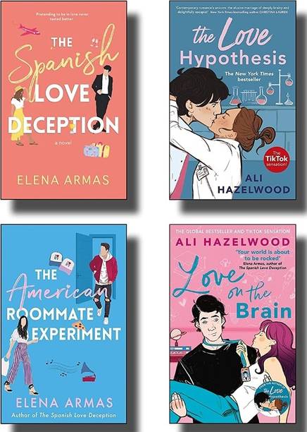 The Spanish Love Deception + The Love Hypothesis + The American Roommate Experiment + Love On The Brain
