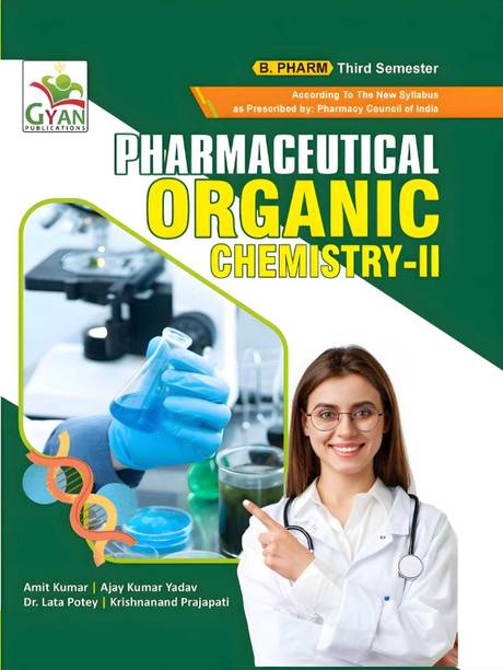 BestSellio Books | Pharmaceutical Organic Chemistry-II B Pharm 3rd Semester Textbook PCI Syllabus