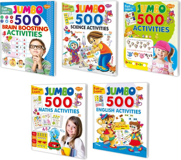 500 My Amazing Activity Books Combo | Pack Of 5 My Amazing Activity Books