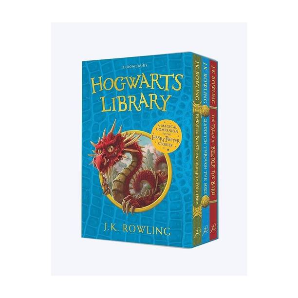 Hogwarts Library Set | J.K. Rowling | Harry Potter Companion Books | Paperback Box Set