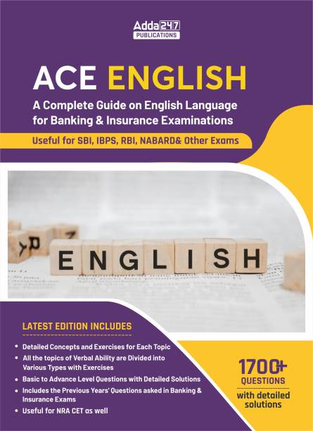 Ace English A Compelete Guide On English Language For Banking & Insurance Examinations