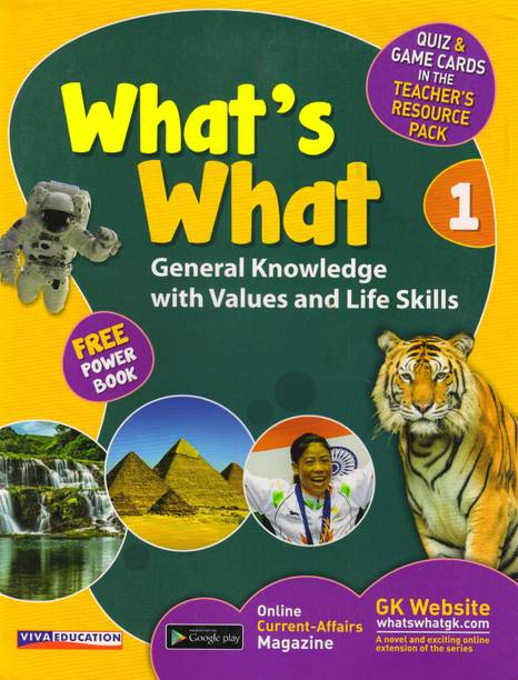 Viva, What's What Class - 1 General Knowledge With Values And Life Skills