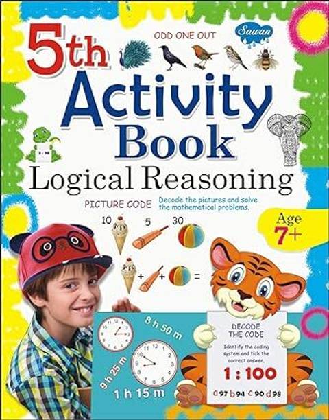 5th Activity Book For 5-10 Years Old [ Logical Reasoning ] For Kids | Childrens | Primary School | Junior School | Nursery Paperback – 2 January 2022