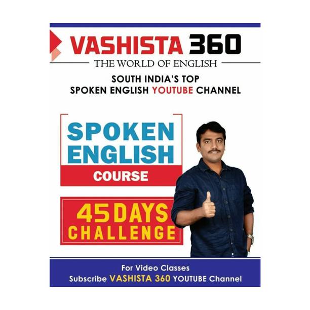 Vashista 360 Spoken English Book 45 Days Challenge