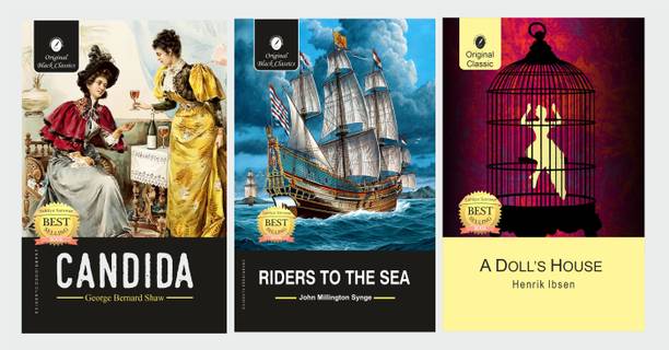 Candida By George Bernard Shaw, Riders To The Sea By John Millington Synge & A Doll's House By Henrik Ibsen - 3 Set Of Books