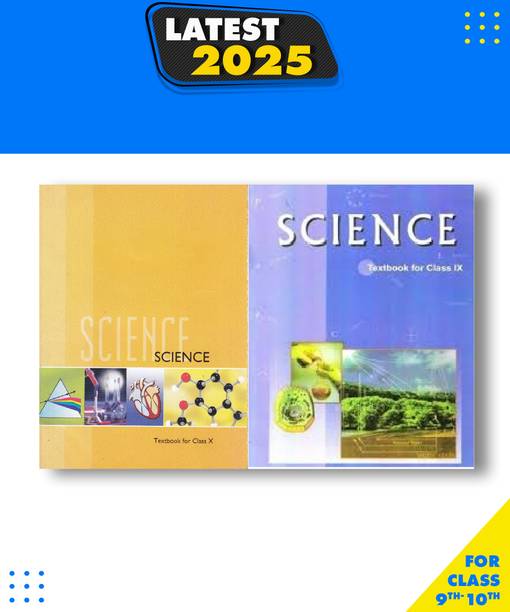 NCERT Science Books Set For Class 9 And 10 English Medium -Binded Books Hardcover, NCERT Paperback, NCERT|New Latest Edition For 2025-2026