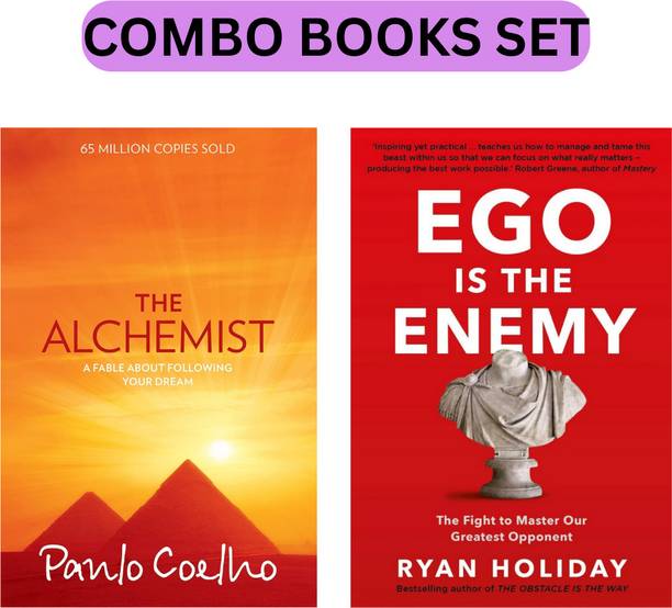 The Alchemist & Ego Is The Enemy Self-Help Books (Combo Book Set)