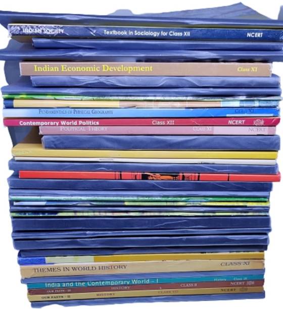 Ncert Books English Medium(From Class 6to12) Set Of 35 Books Upsc Exam
