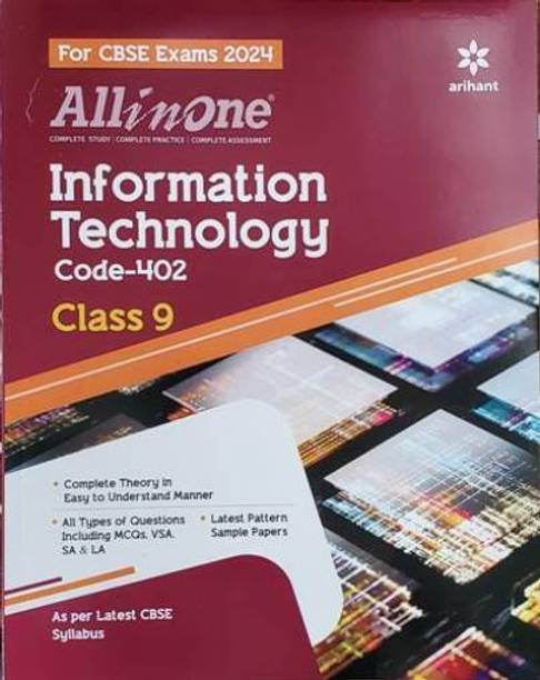 Arihant Cbse All In One Information Technology Class 9TH 2023-24 Ariahnt Prakashan (Paperback, THE EXPERIANCED AUTHORS)