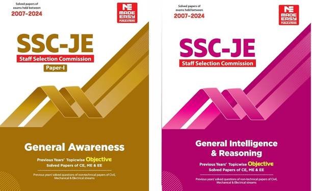 SSC JE : General Aptitude And General Awareness : Volume I And Volume II