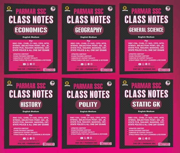 Parmar SSC Class Notes For Polity, Static GK, History, Geography