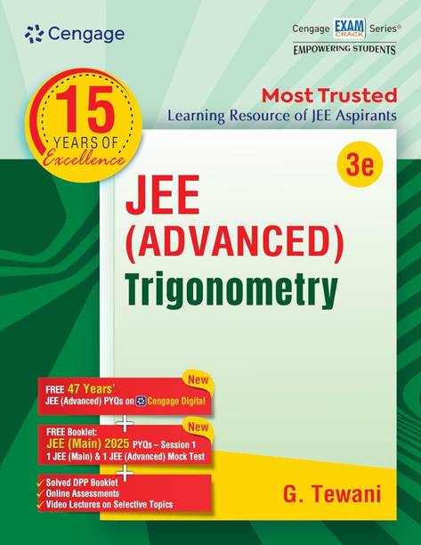 JEE Advanced Trigonometry With Free Online Assessments And Digital Content (Concept Videos And Solution Videos) 2025 (Paperback, B.M SHARMA)