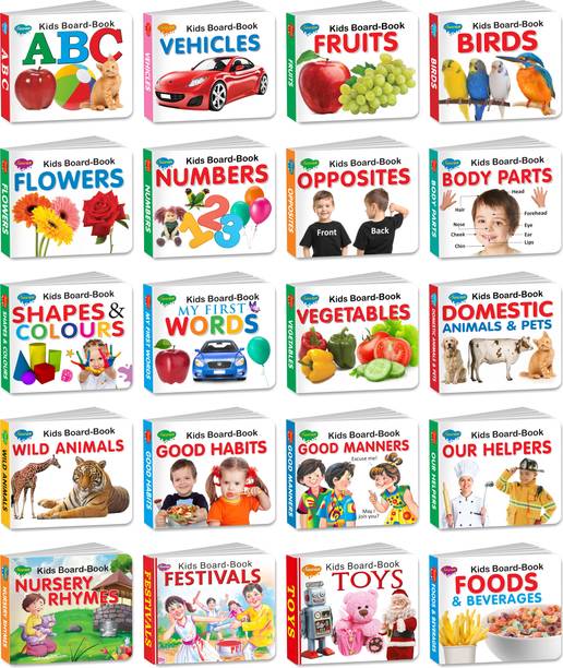 My First Learning Library For Kids | Super Jumbo Combo For Library Board Books
