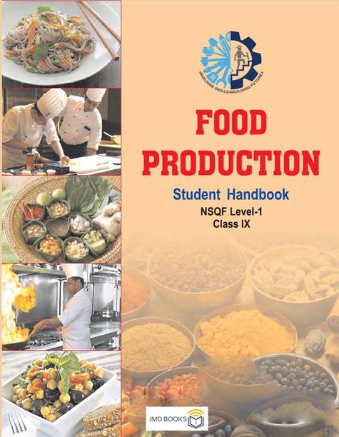 Food Production Student Handbook NSQF Level-1 Class 9th For CBSE