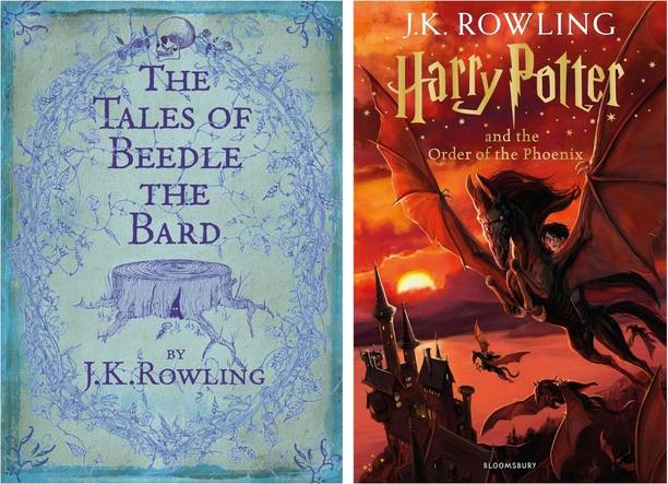 Harry Potter 2 Book Set : Tales Of Beedle The Bard + Harry Potter And The Order Of The Phoenix - Combo Of 2 Books Set