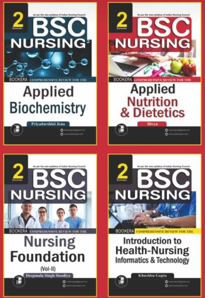Bsc Nursing 2nd Semester Applied Iochemistry, Applied Nutrition&Dietetics,nursing Foudation Vol-2,introduction To Health Nursig Informatics&Ttechnology