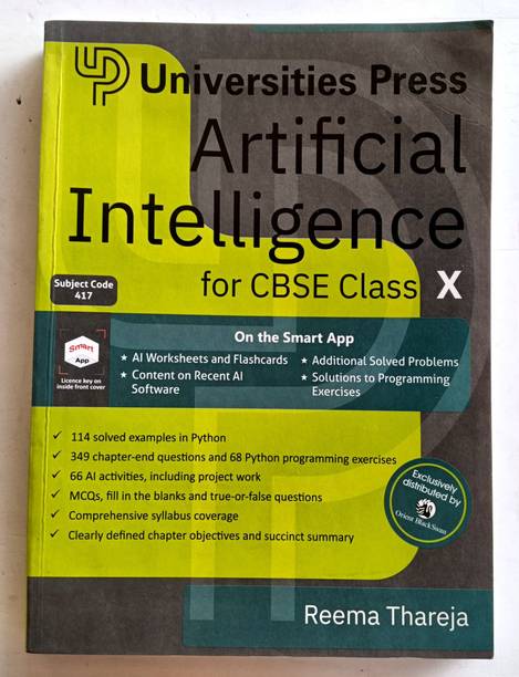 Artificial Intelligence For Cbse Class X