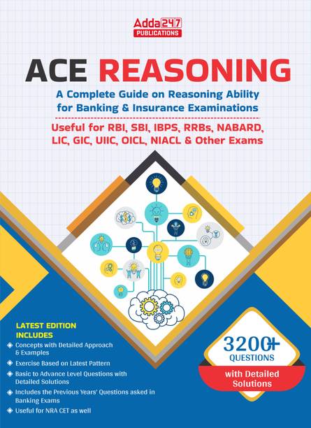 Bank Ace Reasoning - 3000+ Chapterwise Questions For Reasoning Ability By Adda247