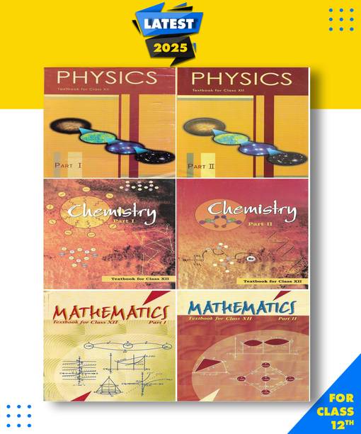 Class 12th NCERT BOOKS Physics Chemistry Mathematics 6 BOOKS PAPERBOOK, SANJAY, NEERAJ, VARUN|New Latest Edition For 2025-2026