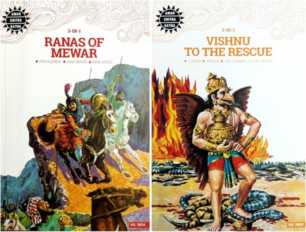 Ranas Of Mewar And Vishnu To The Rescue 3-In-1