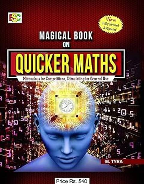Magical Books On Quicker Maths English (Latest Edition) Perfect Paperback